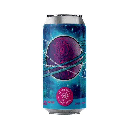 Bière artisanale cosmic series idaho 7 double neipa brasserie les intenables