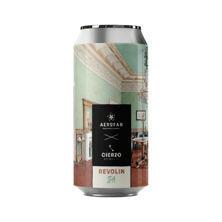 Canette bière revolin ipa brasserie aerofab