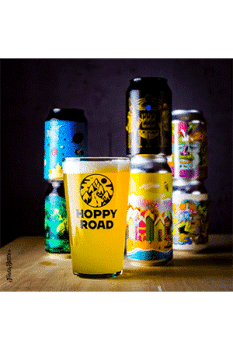 Coffret Verre à pinte hoppy road