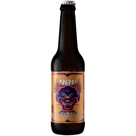 bière artisanale bai bai 2023 imperial stout brasserie effet papillon