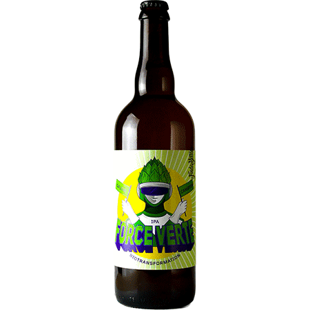 Bière artisanale force verte ipa brasserie cambier brasserie mont salève