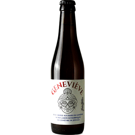 Bière artisanale geneviève triple brasserie thiriez