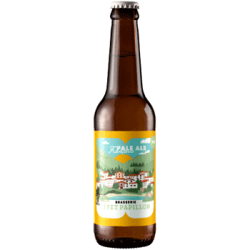 Bière artisanale française pale ale brasserie effet papillon