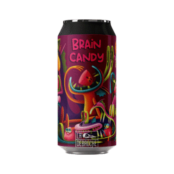 canette bière artisanale brain candy sour tagada brasserie la débauche