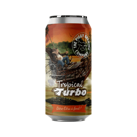 Bière artisanale tropical turbo double neipa brasserie piggy