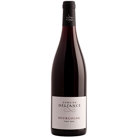 Bouteille de vin Bourgogne Pinot Noir du Domaine Deliance
