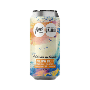 bière artisanale à l'arrièrre des berlines neipa collab Galibot brasserie Fauve