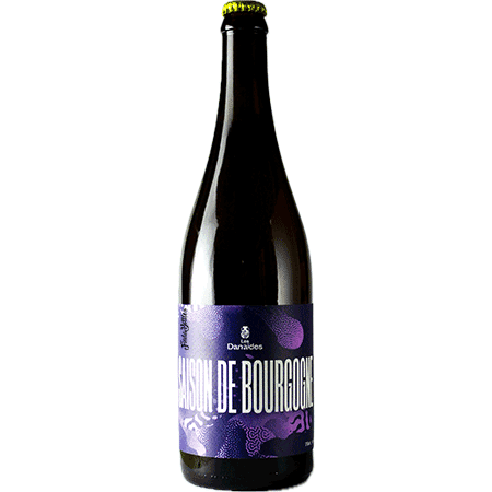 Bouteille Bière artisanale saison de Bourgogne sur marc de Pinot Noir brasserie Les Danaïdes