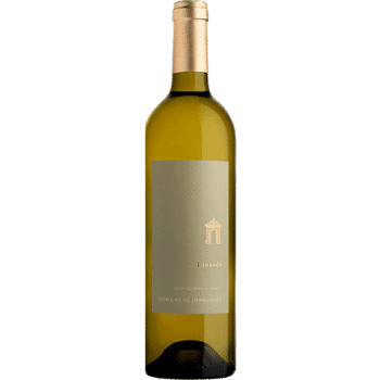 Bouteille de la cuvée Lansade blanc du Château de Jonquières