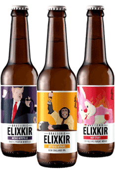 Coffret nouveautés bières artisanales brasserie Elixkir