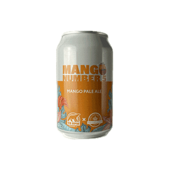 Bière mango number 5 pale Ale brasserie 90 BPM