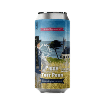 Canette bière artisanale collab tor penn collab torr penn brasserie Piggy