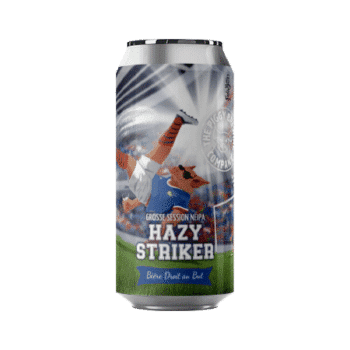 Canette bière artisanale hazy striker session neipa brasserie Piggy