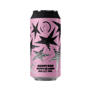 Canette de bière artisanale Hoppy Pop Nz lager Brasserie La Superbe