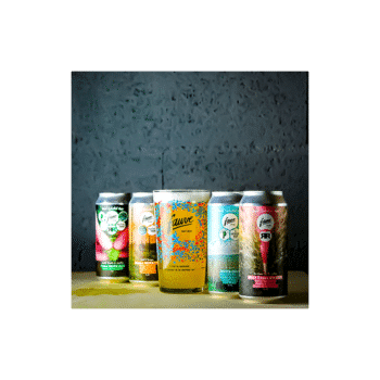 coffret verres pintes et bières brasserie fauve