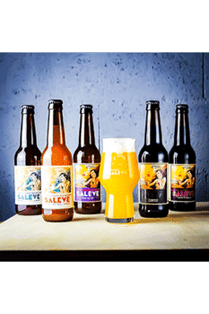 coffret verres carft master brasserie du Mont Saleve