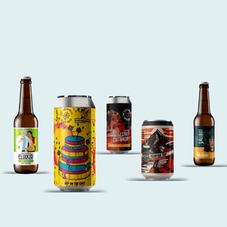 Sélection de bières en soldes